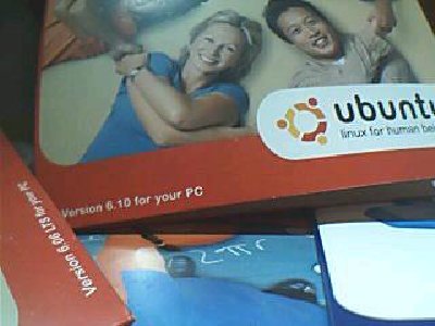 这个就是刚收到的ubuntu6.10版