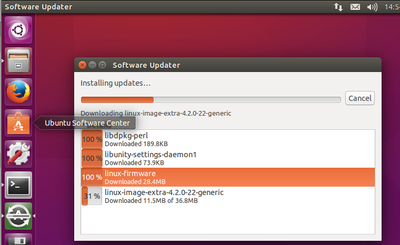 新安装的Ubuntu 15更新系统很慢,又没有国内快