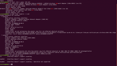 ubuntu16.04LTS 网卡问题