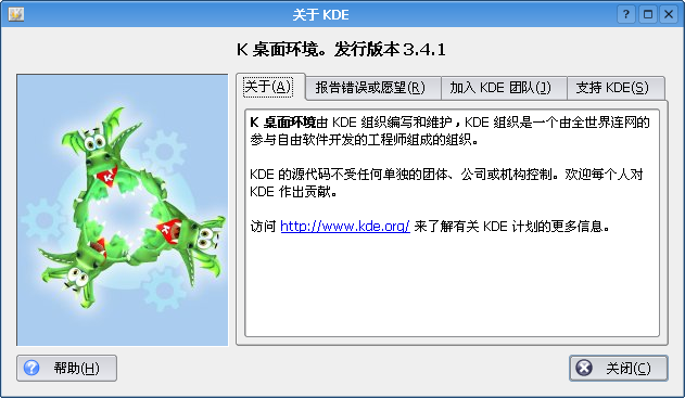 我刚刚升级的KDE3.4.1