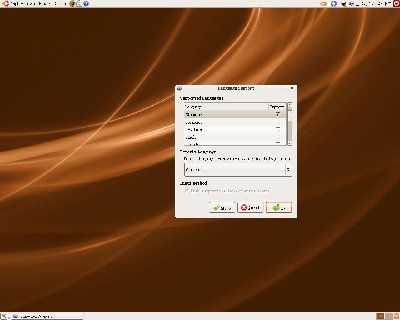 安装ubuntu后，在设置中文支持时，