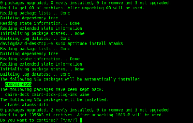 sudo aptitude install atanks