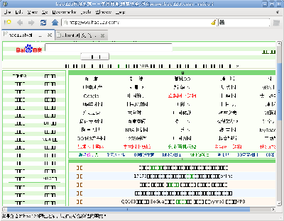 hao123显示一部分