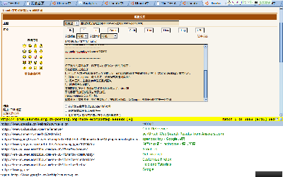 桌面3 vi-like firefox,去掉了导航栏，直接 o 然后输入网址就okay，tab补全。不爽的话和vim一样guioption中加个T就有导航栏了