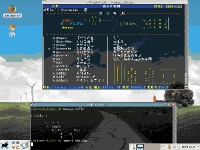 用urxvt + screen 上bbs