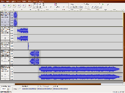 Audacity──多音轨