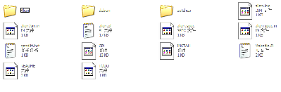 这是在xp系统中解压后出现的文件