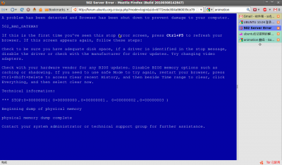 502 Server Error - Mozilla Firefox (Build 20100308142847)_001.png