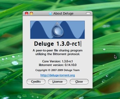 BT 软件 Deluge 发布最新版1.3.0-rc1