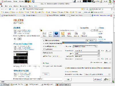firefox字体设置