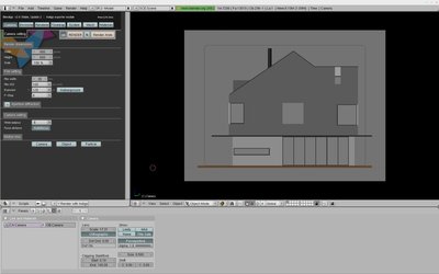 BLENDER。 这个大家都知道了。开源3D的最强产品。可以用于建筑建模，渲染，动画。主要看使用者的操作水平了。