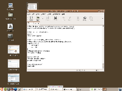 需要更改
<br />配置工具-&gt;apps-&gt;gedit-2-&gt;editors-&gt;font
<br />把use_default_font沟上