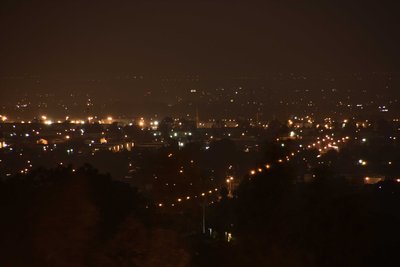 壁纸，洛杉矶夜景