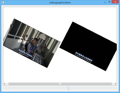 旋转多个video item