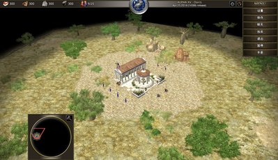 0 A.D.游戏决战开始界面