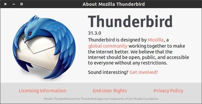 thunderbird版本