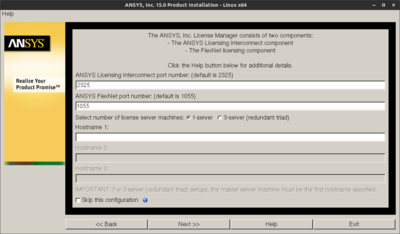 可以选择Skip this configuration，亦可填写一个hostname，见于/etc/hostname文件。
