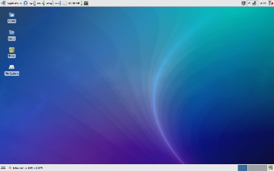 xubuntu 8.04 也配合着 ubuntu 把配色风格调暗了下去