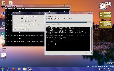 在Windows 7系统上使用andLinux XFCE 版！